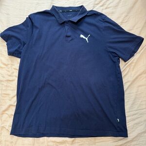 Puma Men's Deep Blue Polo Shirt